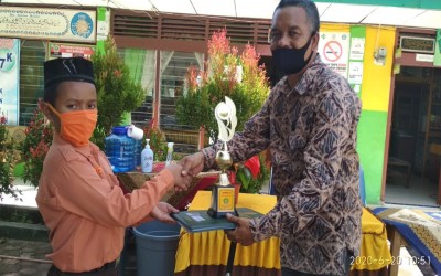 Pembagian Rapor  ARD Semester Genap Tahun Pelajaran 2019/2020 pada MIN 2 Aceh Utara